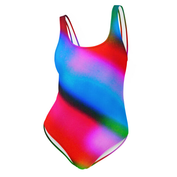 One-Piece Swimsuit Banded Blur by Randoma Lux