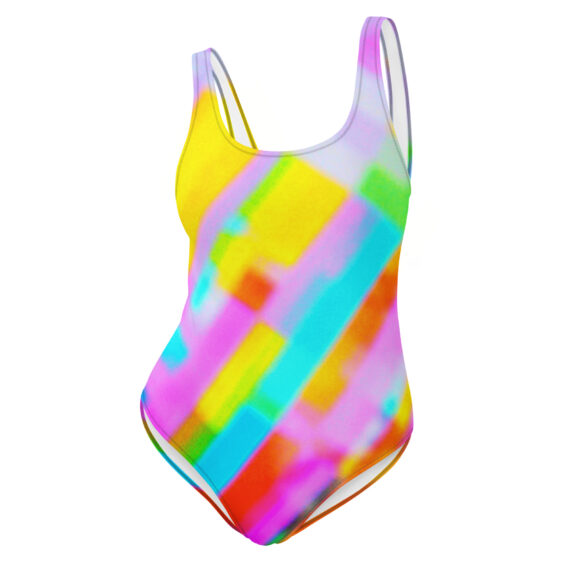 Crushed Candy One-Piece Swimsuit By Randoma Lux - Randoma Lux