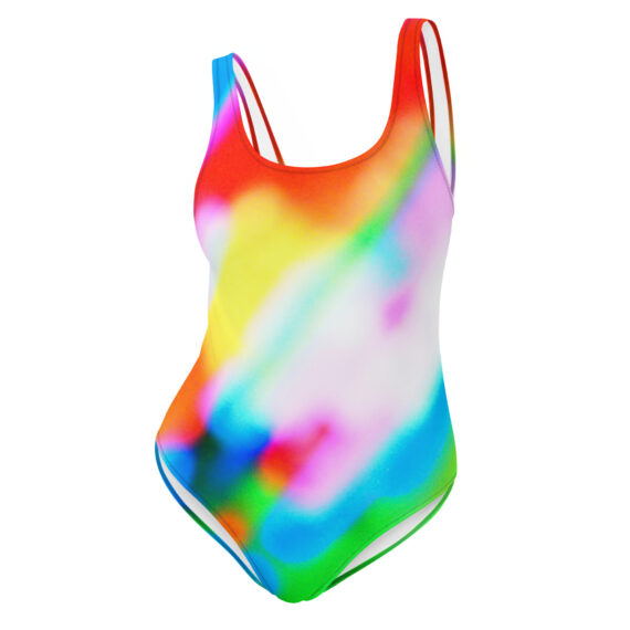 Lucid Rainbow One-Piece Swimsuit By Randoma Lux - Randoma Lux