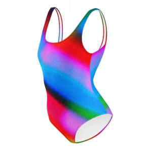 One-Piece Swimsuit Banded Blur by Randoma Lux