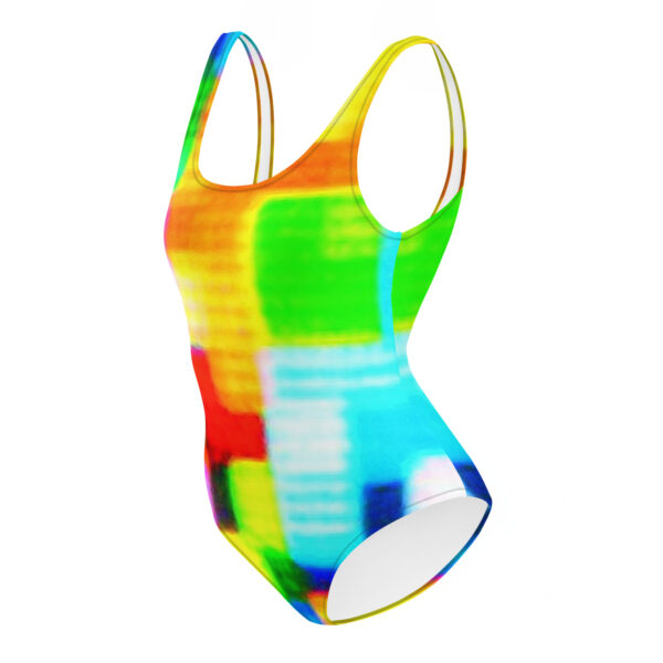 One-Piece Swimsuit Shimmering Matrix by Randoma Lux