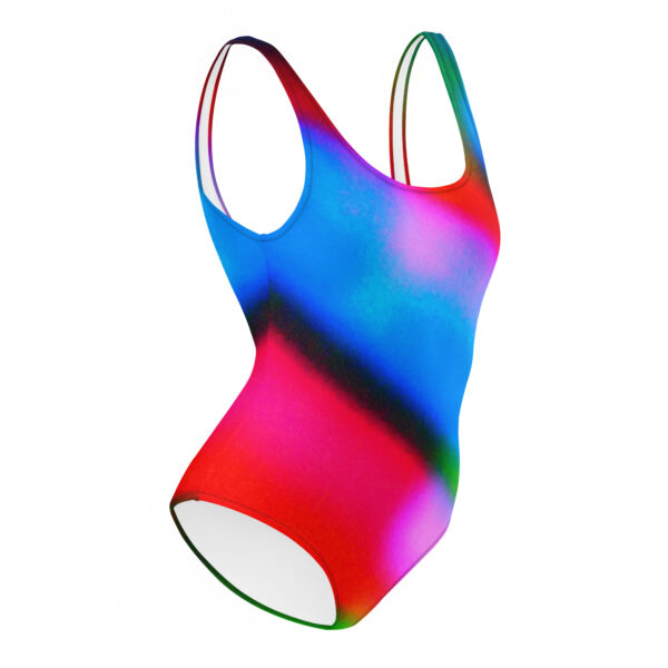 One-Piece Swimsuit Banded Blur by Randoma Lux