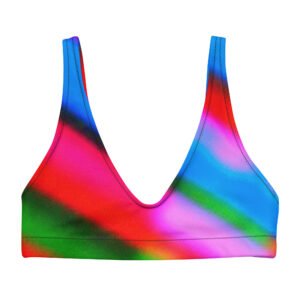 Bikini Top Banded Blur by Randoma Lux