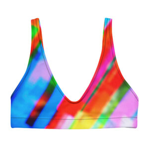 Bikini Top Color Cascade by Randoma Lux