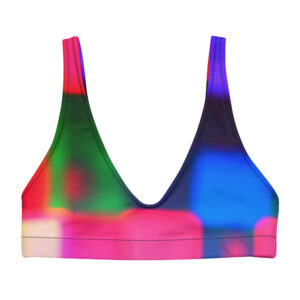 Colorful Convergence Bikini Top