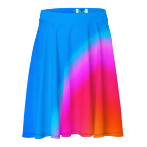 Malibu Color Splash Skater Skirt