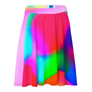 Rainbow Remix Skater Skirt