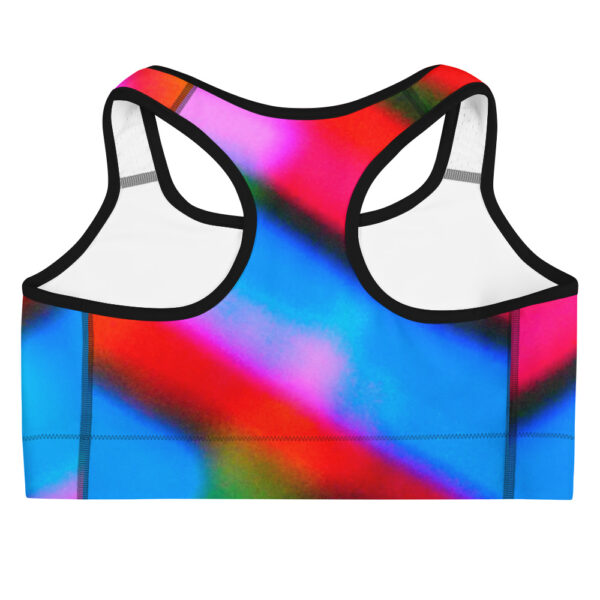 Banded Blur Sports Bra by Randoma Lux