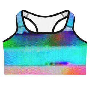 Sports Bra Drunk Sunset by Randoma Lux