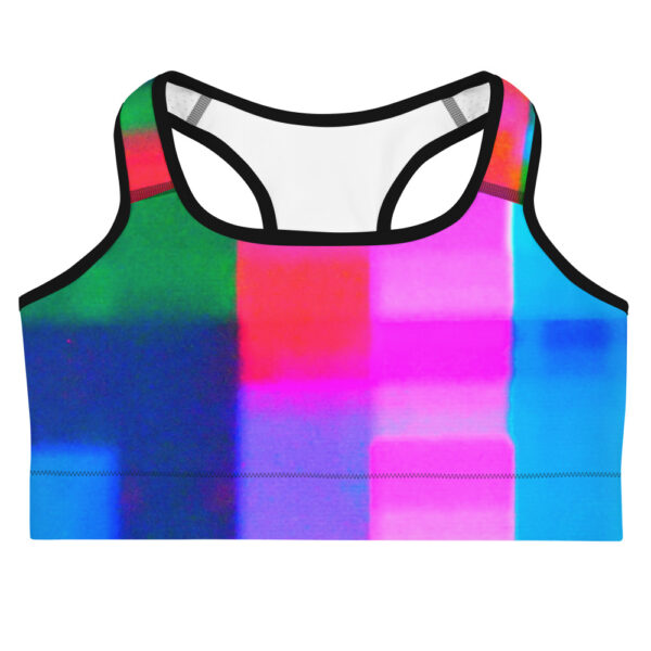 Sports Bra Neon Romance by Randoma Lux