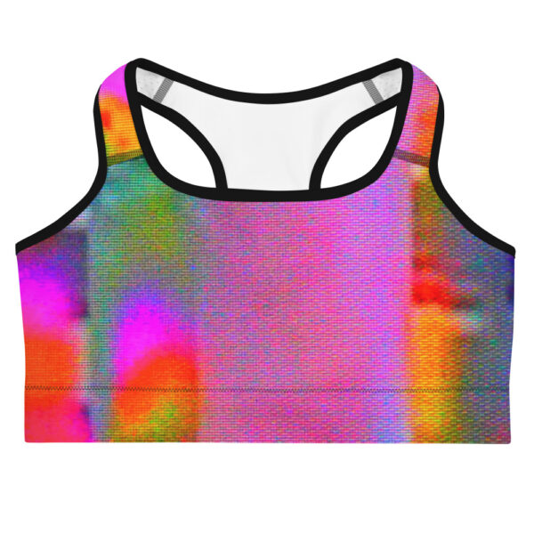 Sports Bra Cathode Ray by Randoma Lux