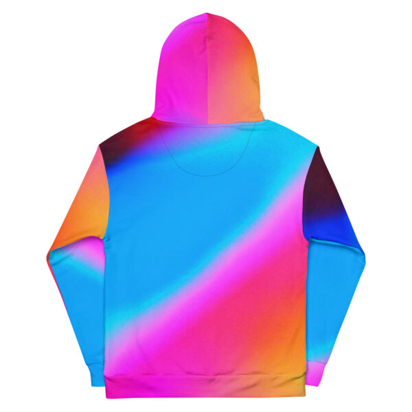 All-Over Print Hoodie Malibu Color Splash