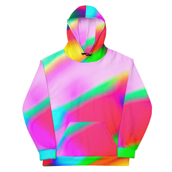 All-Over Print Hoodie Rainbow Remix