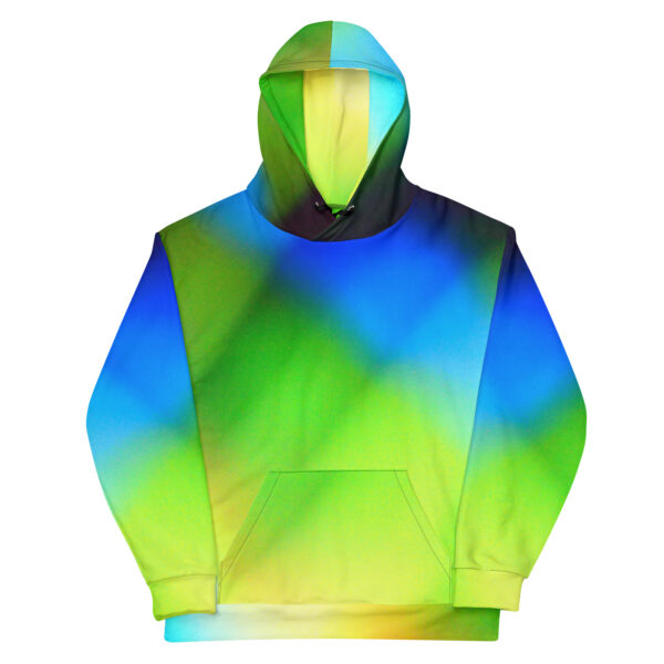 All-Over Print Hoodie Lemon Lime Skyburst